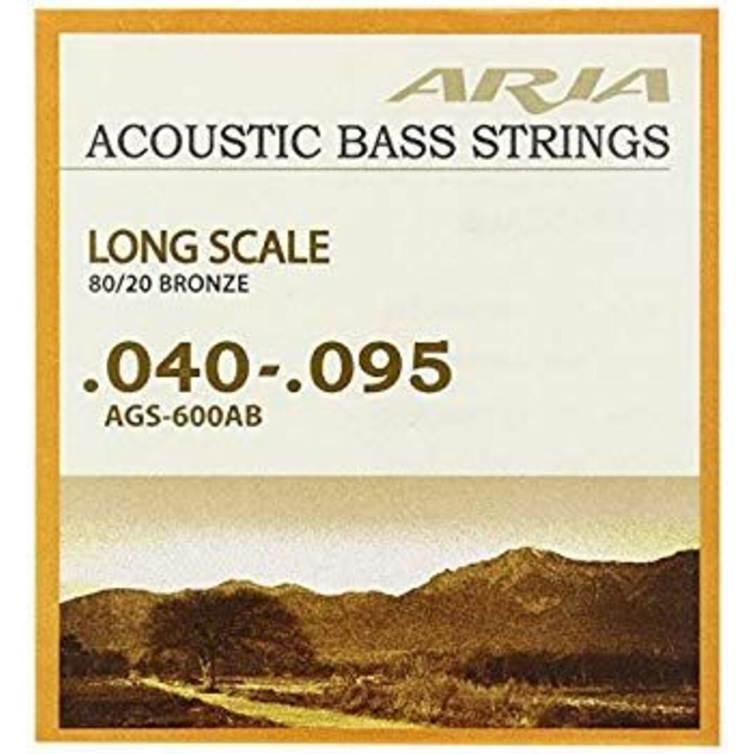 ARIA アリア Acoustic Bass アコースティックベース弦 80/20ブロンズ AGS-600AB khxv5rg 楽器の楽器 その他(その他)の商品写真