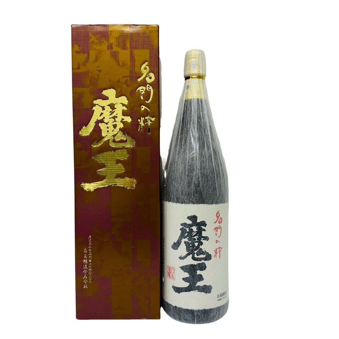 白玉醸造 - 焼酎 魔王 1800ml 25度 白玉醸造 紙箱 【新品未開栓 白玉醸造 - 焼酎 魔王 1800ml 25度 白玉醸造 紙箱 【新品未開栓