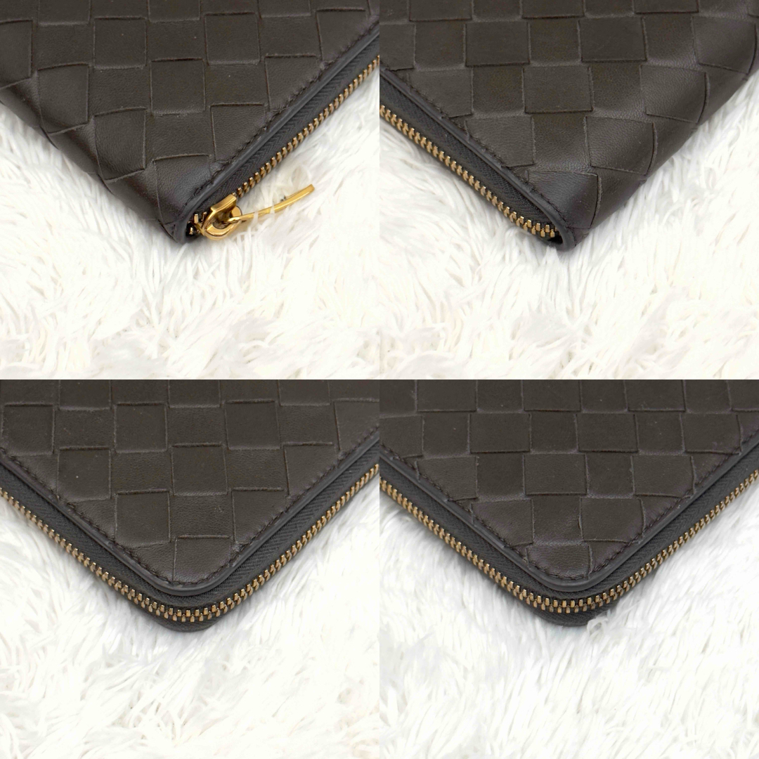 BOTTEGA VENETA - 美品✨RFID内蔵 ボッテガ ラウンドファスナー BOTTEGA VENETA - 美品✨RFID内蔵 ボッテガ ラウンドファスナー