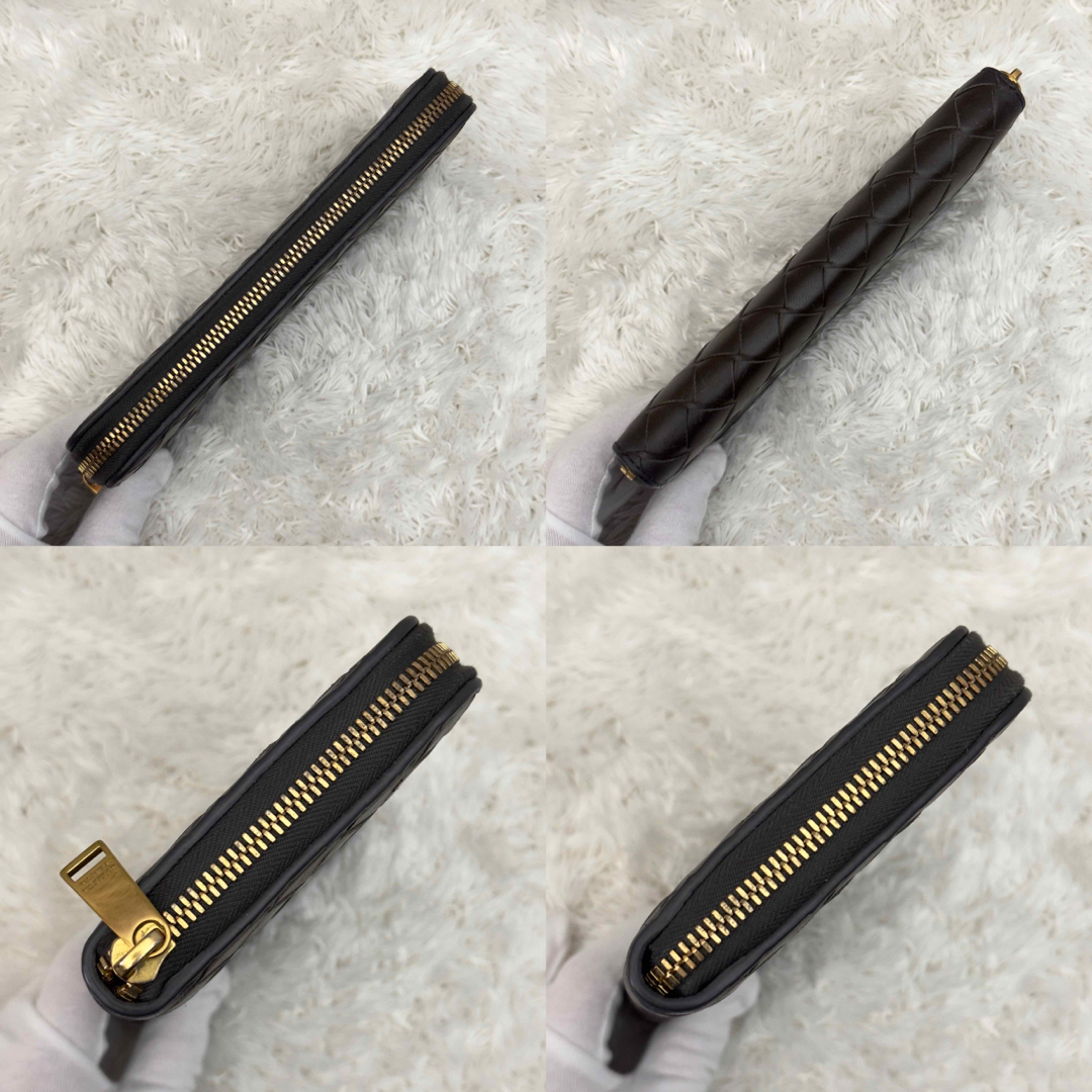 BOTTEGA VENETA - 美品✨RFID内蔵 ボッテガ ラウンドファスナー BOTTEGA VENETA - 美品✨RFID内蔵 ボッテガ ラウンドファスナー