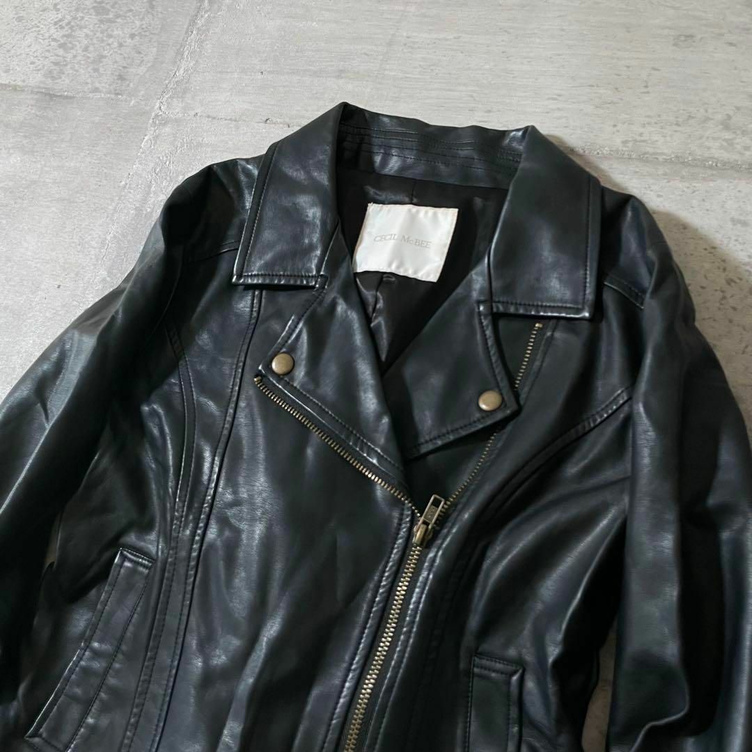 y2k グランジ ライダースジャケット 平成初期 ギャル 短丈 00s y2k グランジ ライダースジャケット 平成初期 ギャル 短丈 00s