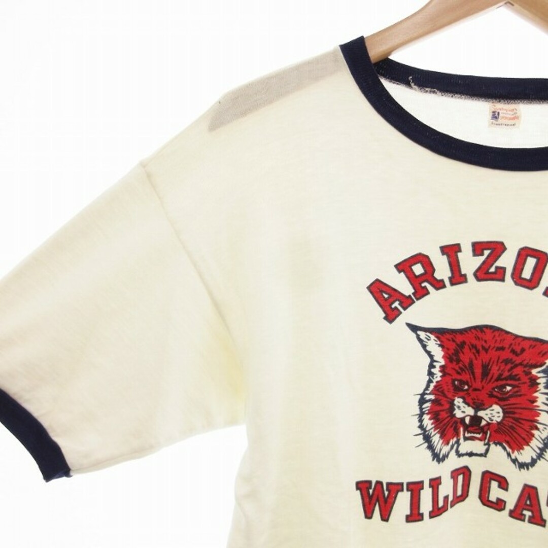 Champion - チャンピオン 50s ランタグ リンガーTシャツ 3段 Champion - チャンピオン 50s ランタグ リンガーTシャツ 3段