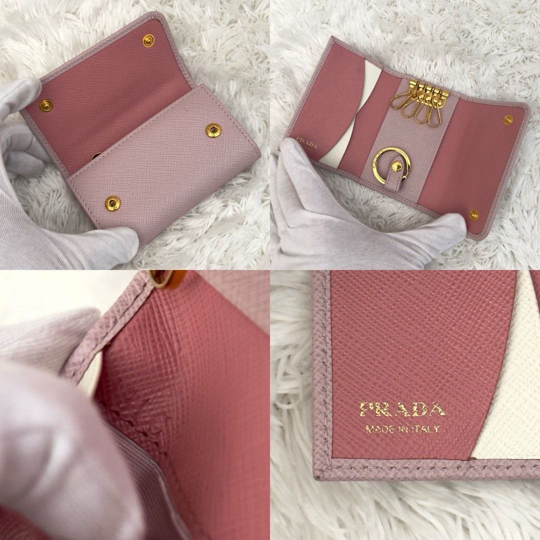 PRADA - 極美品⭐️現行 RFID内蔵 PRADA プラダ サフィアーノ PRADA - 極美品⭐️現行 RFID内蔵 PRADA プラダ サフィアーノ