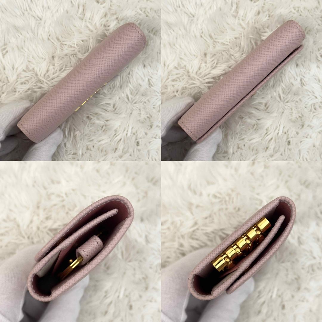 PRADA - 極美品⭐️現行 RFID内蔵 PRADA プラダ サフィアーノ PRADA - 極美品⭐️現行 RFID内蔵 PRADA プラダ サフィアーノ