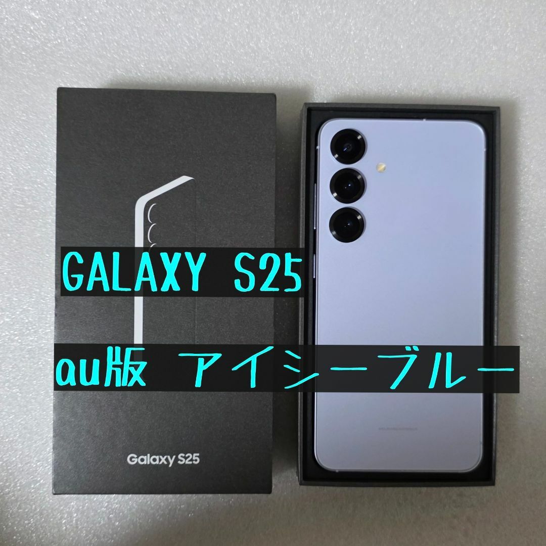 SAMSUNG - 国内版 Galaxy S25 アイシーブルー 256GB 利用制限 SAMSUNG - 国内版 Galaxy S25 アイシーブルー 256GB 利用制限