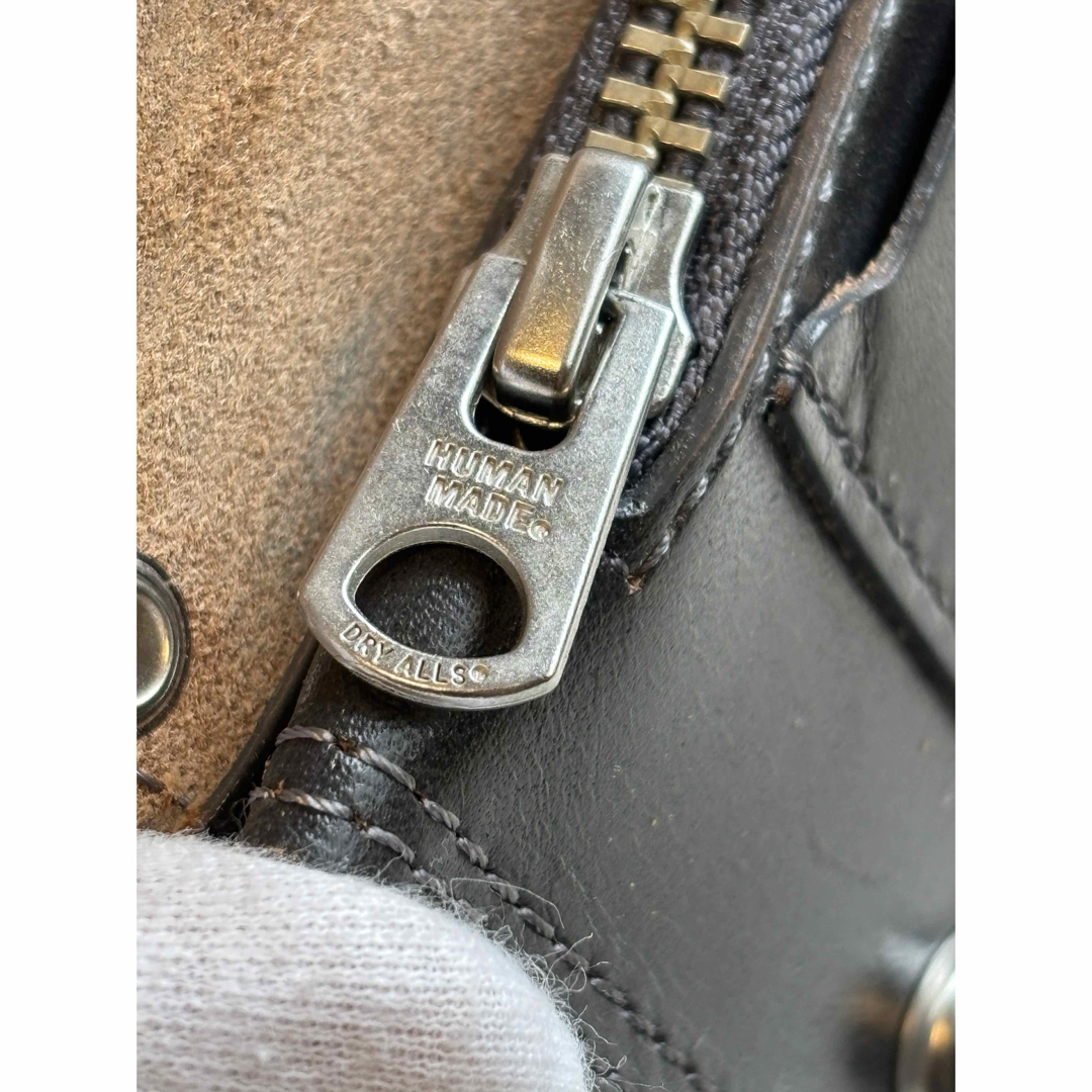 HUMAN MADE - HUMAN MADE/レザー/財布/ウォレット/バイカー HUMAN MADE - HUMAN MADE/レザー/財布/ウォレット/バイカー