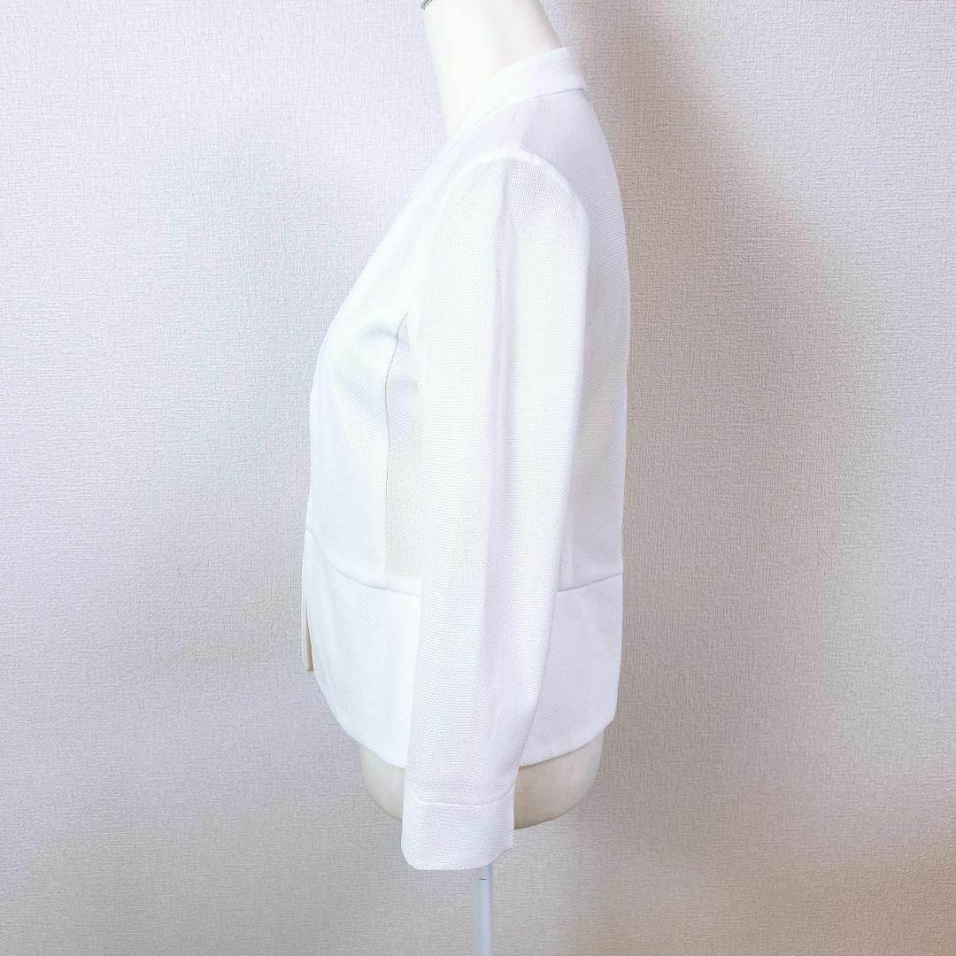 23区 - 【美品】23区 さらっと羽織れる ノーカラージャケット 23区 - 【美品】23区 さらっと羽織れる ノーカラージャケット