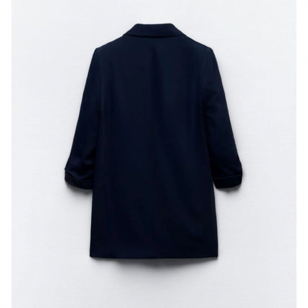 ZARA - ZARA ロールアップスリーブ ブレザー ジャケット xs ZARA - ZARA ロールアップスリーブ ブレザー ジャケット xs