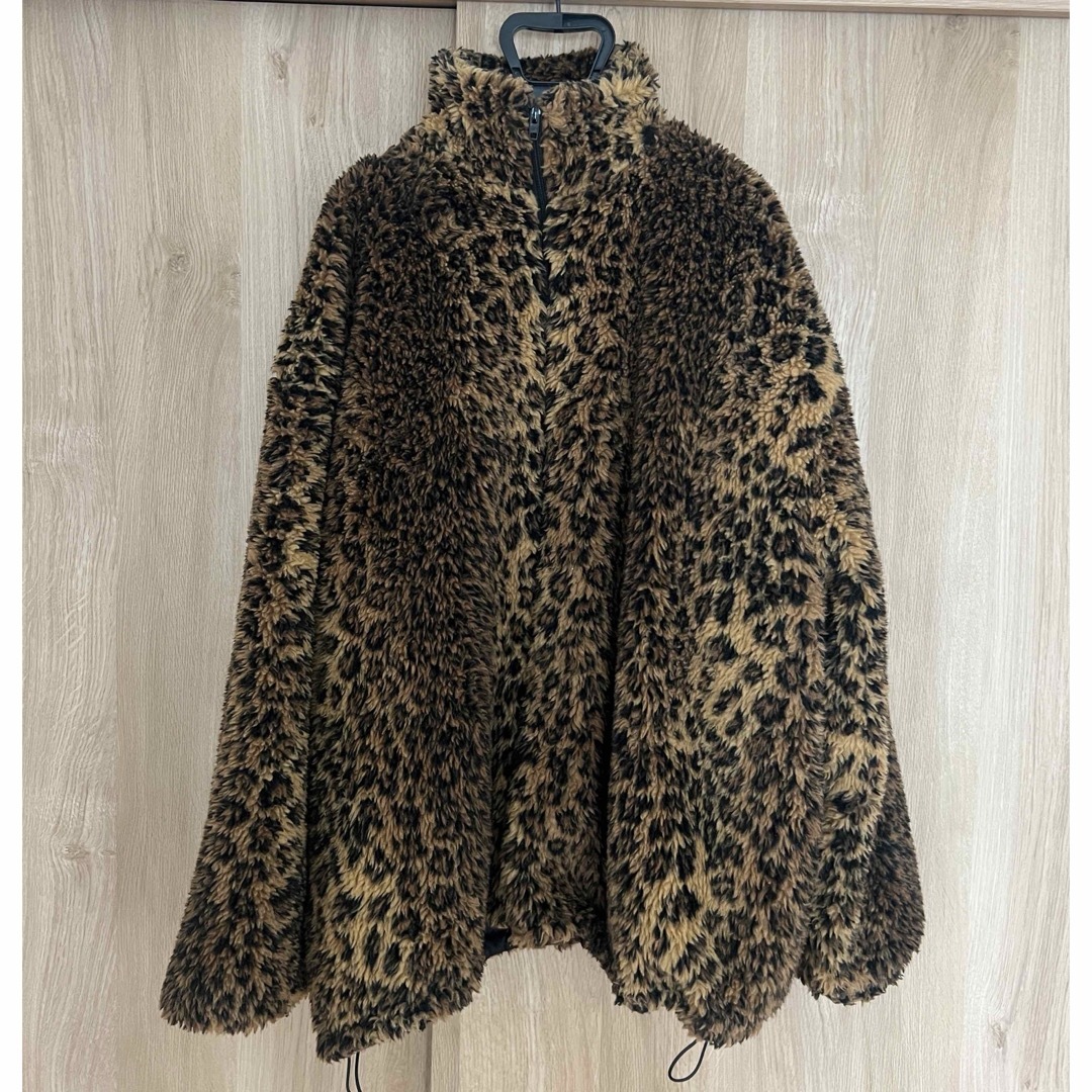 BALENCIAGA - BALENCIAGA レオパードファージャケット コート BALENCIAGA - BALENCIAGA レオパードファージャケット コート