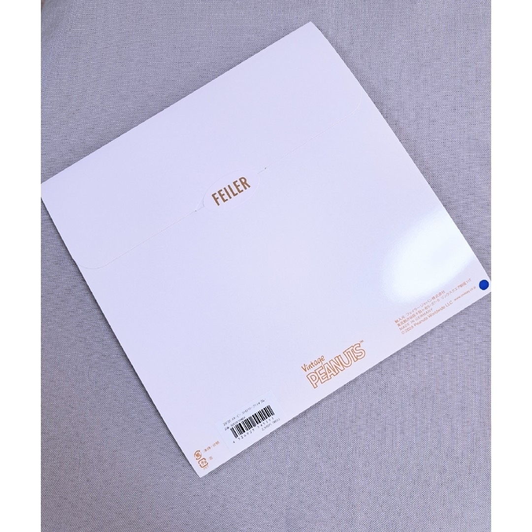 FEILER - 完売【未開封】フェイラー スヌーピーハンカチ 西宮 FEILER - 完売【未開封】フェイラー スヌーピーハンカチ 西宮