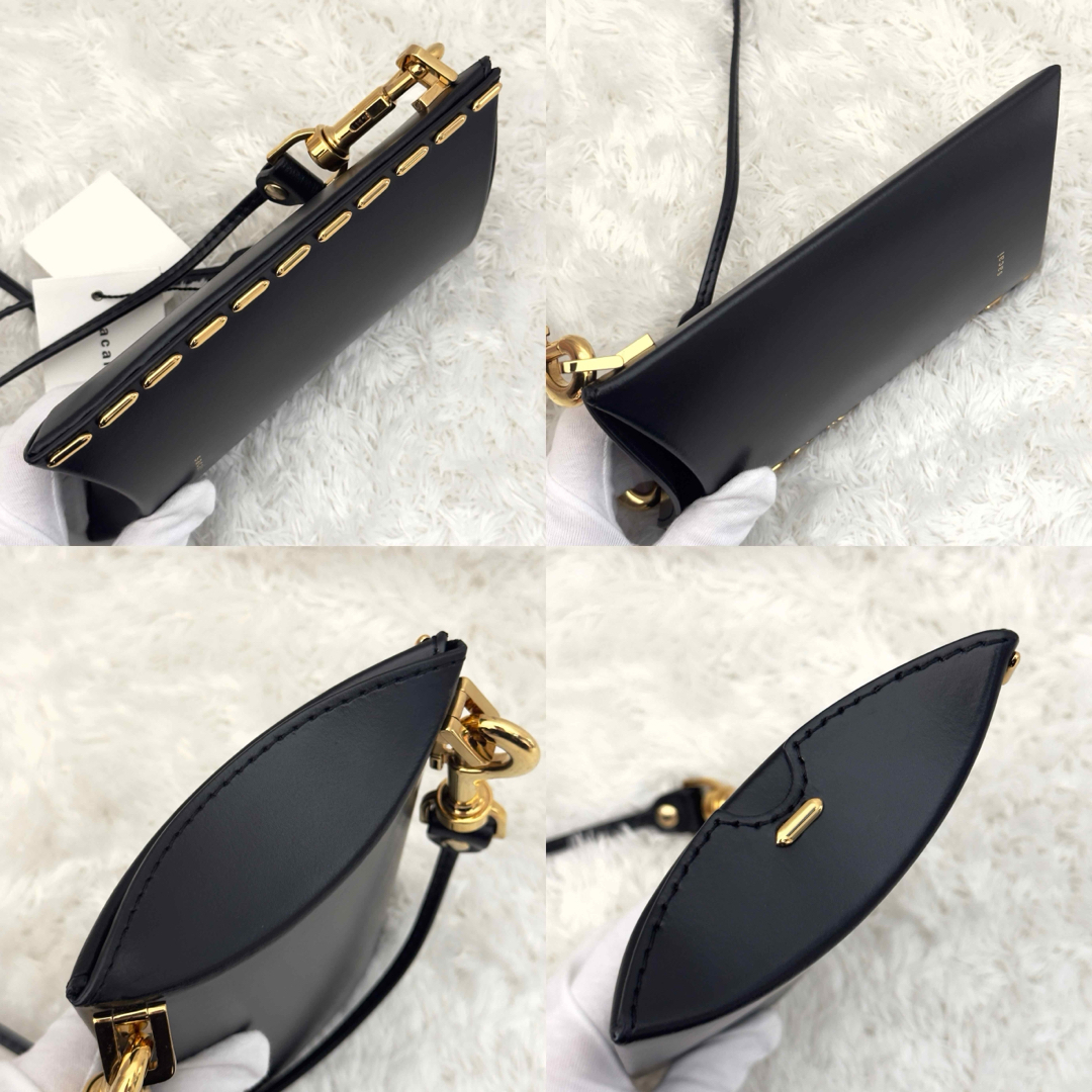 sacai - ☆極美品☆sacai ショルダーバッグ ゴールド金具 ピロー sacai - ☆極美品☆sacai ショルダーバッグ ゴールド金具 ピロー