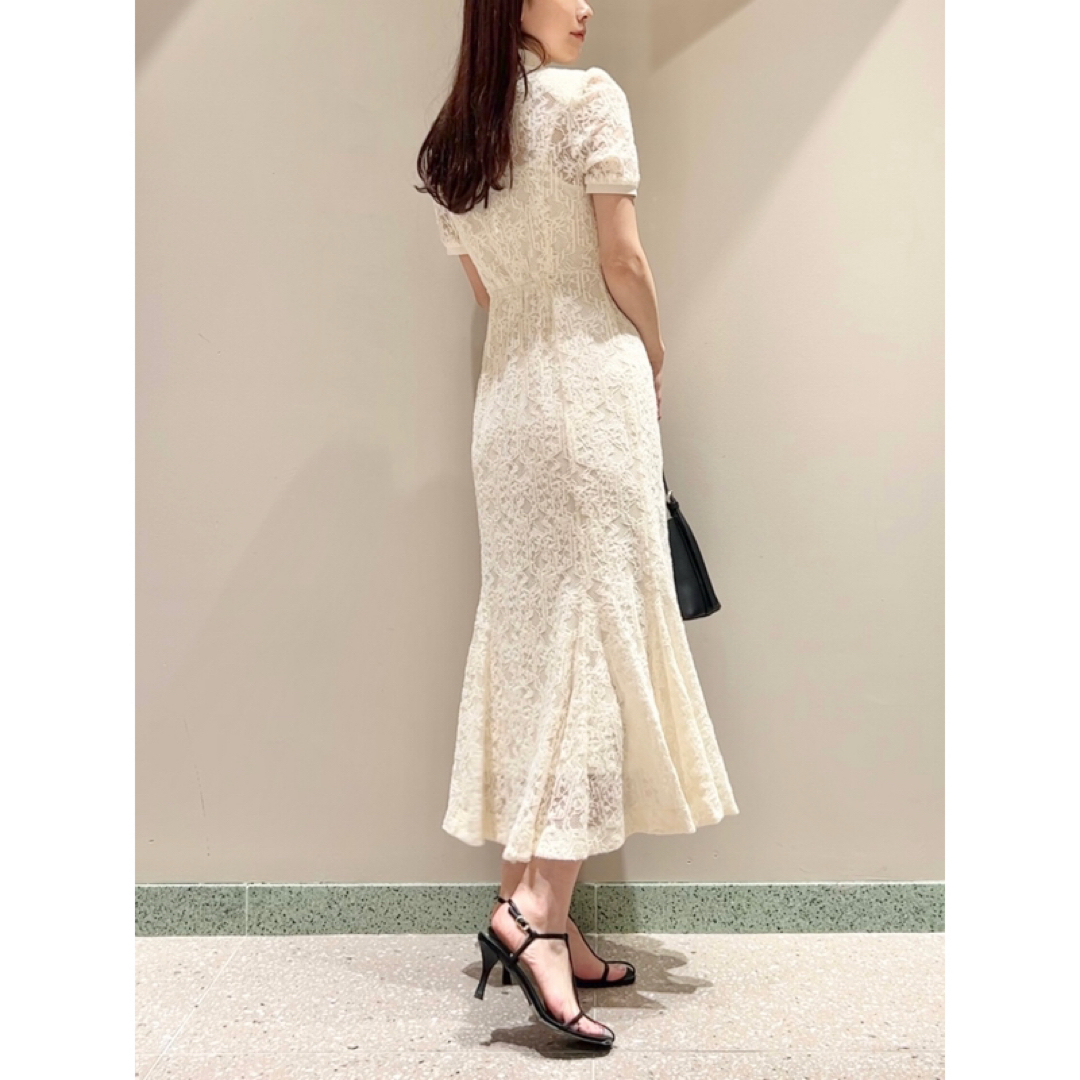 SNIDEL - snidel レースポロドレス 25ssの通販 by 4/22~30発送 SNIDEL - snidel レースポロドレス 25ssの通販 by 4/22~30発送