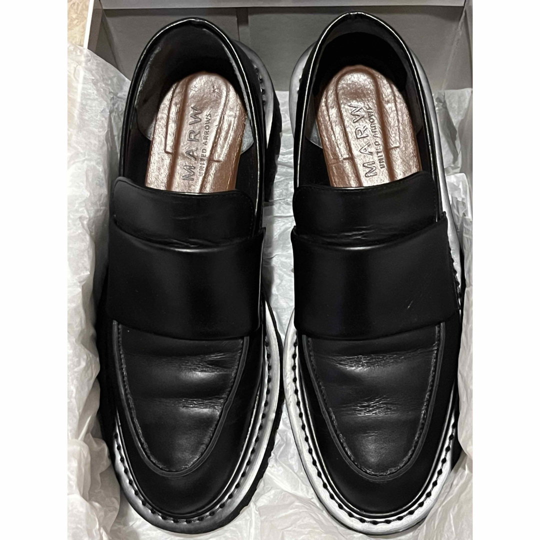 UNITED ARROWS - マルゥユナイテッドアローズ ローファーの通販 UNITED ARROWS - マルゥユナイテッドアローズ ローファーの通販