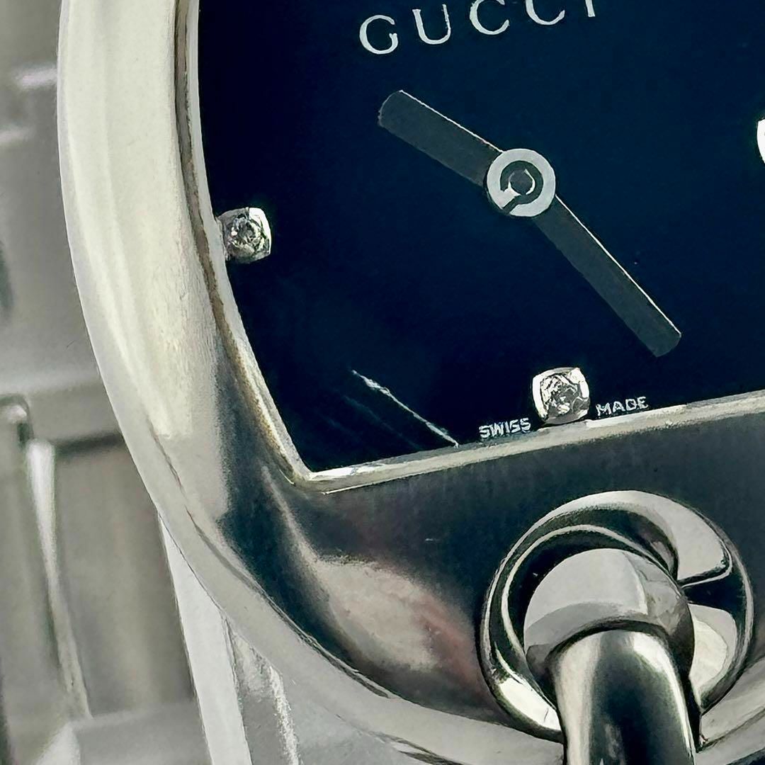 GUCCI - ☆新品電池☆714 グッチ マリナチェーン 3Pダイヤ GUCCI - ☆新品電池☆714 グッチ マリナチェーン 3Pダイヤ