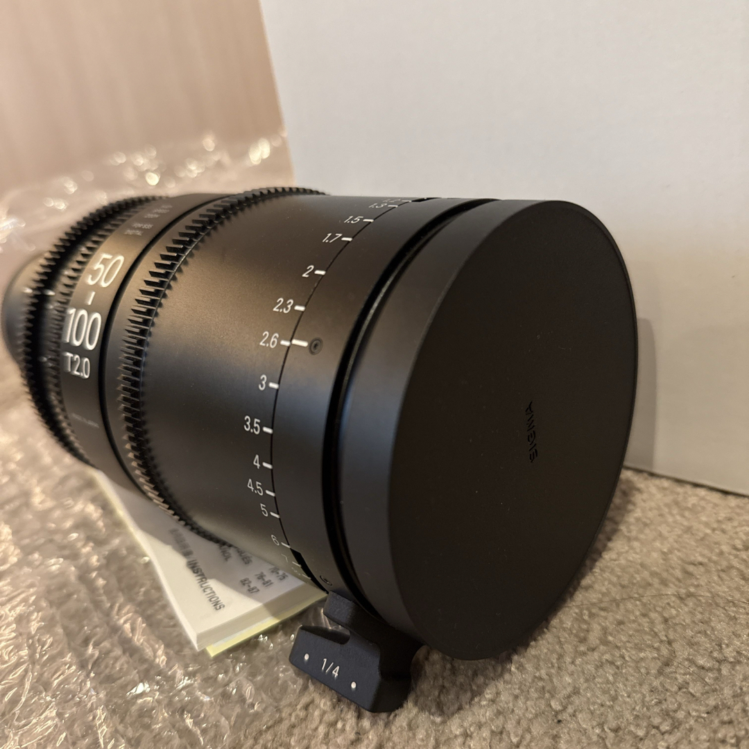 SIGMA - SIGMA シネマレンズ T2 44万円で購入 ほぼ新品の通販 by SIGMA - SIGMA シネマレンズ T2 44万円で購入 ほぼ新品の通販 by