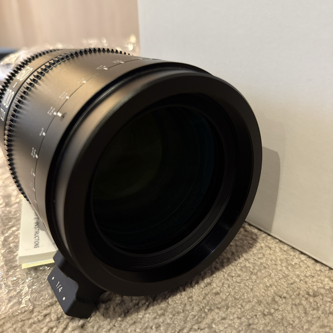 SIGMA - SIGMA シネマレンズ T2 44万円で購入 ほぼ新品の通販 by SIGMA - SIGMA シネマレンズ T2 44万円で購入 ほぼ新品の通販 by