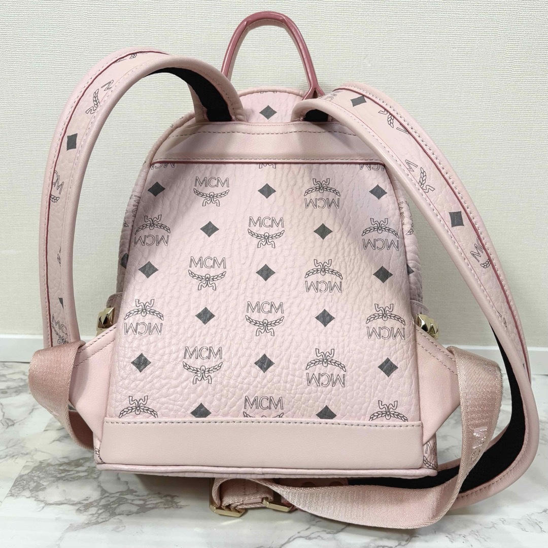 MCM - 美品 MCM ヴィセトス スタッズ ミニサイズ リュック MCM - 美品 MCM ヴィセトス スタッズ ミニサイズ リュック