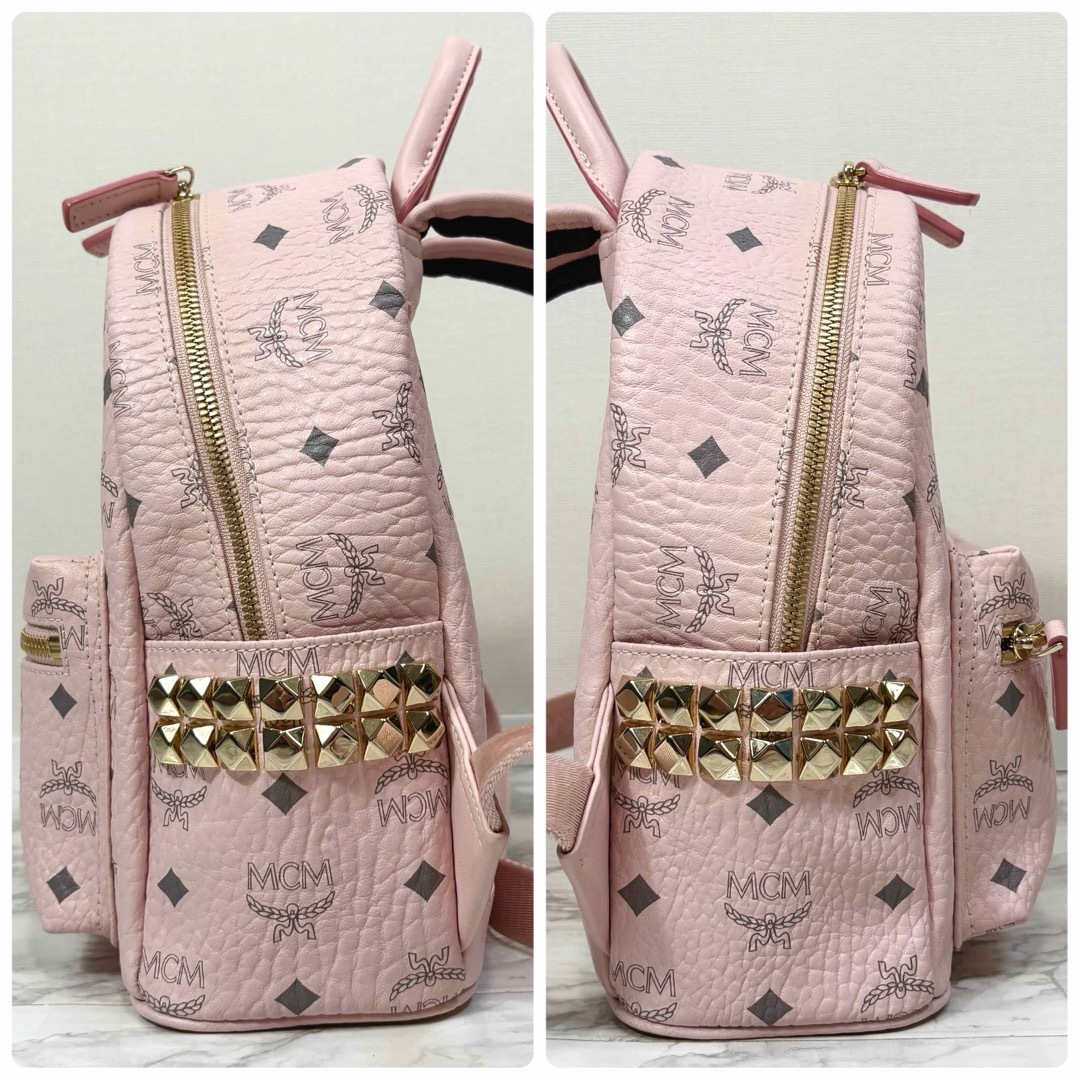 MCM - 美品 MCM ヴィセトス スタッズ ミニサイズ リュック MCM - 美品 MCM ヴィセトス スタッズ ミニサイズ リュック