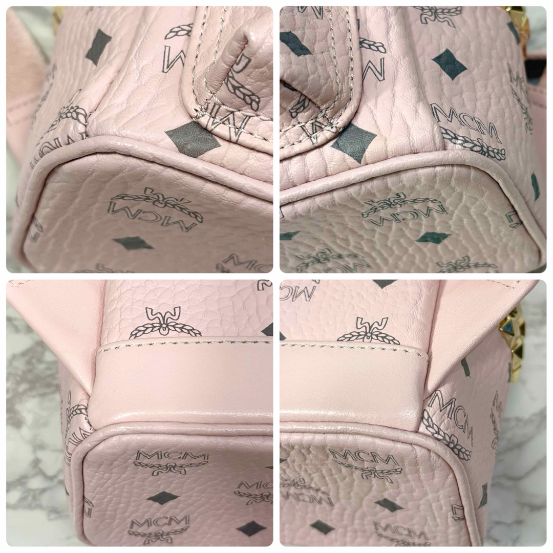 MCM - 美品 MCM ヴィセトス スタッズ ミニサイズ リュック MCM - 美品 MCM ヴィセトス スタッズ ミニサイズ リュック