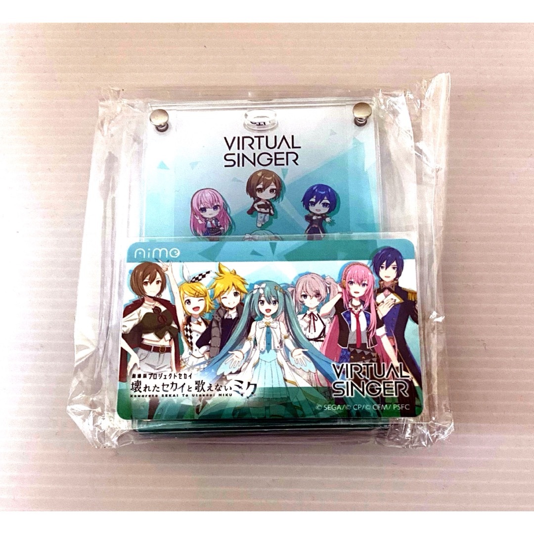 SEGA - チュウニズム バーチャルシンガー Aimeカード&アクリル SEGA - チュウニズム バーチャルシンガー Aimeカード&アクリル