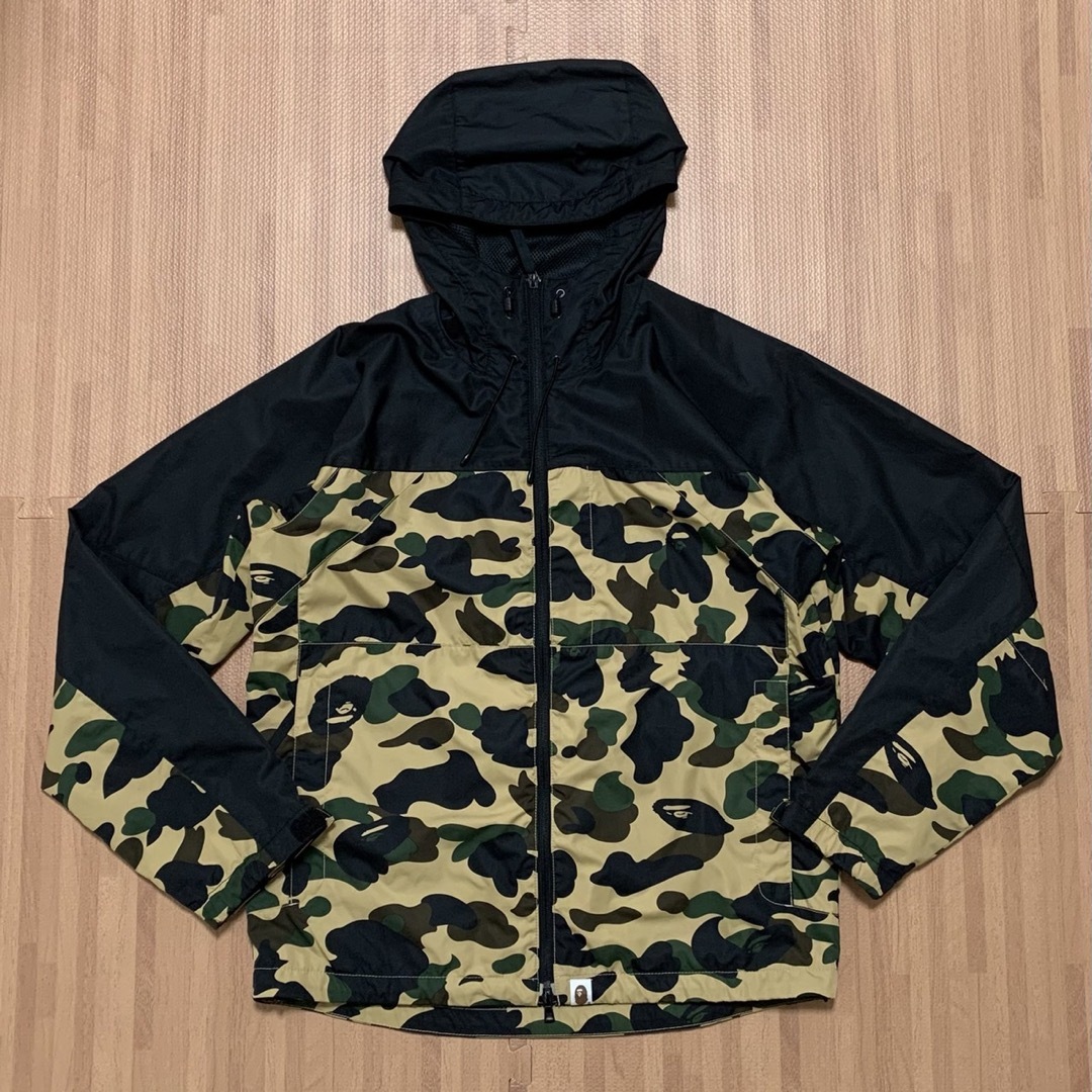 A BATHING APE - ☆激レア☆ APE ナイロン ジャケット M A BATHING APE - ☆激レア☆ APE ナイロン ジャケット M