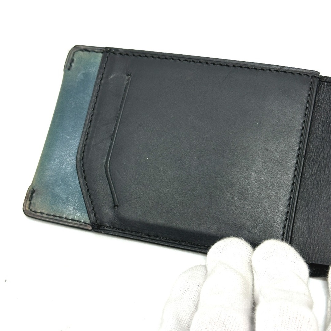 BERLUTI - ベルルッティ Berluti ロゴ 2つ折り短財布 ミニ BERLUTI - ベルルッティ Berluti ロゴ 2つ折り短財布 ミニ