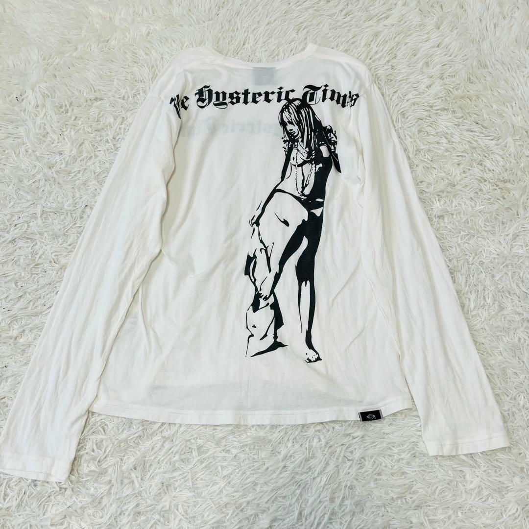 HYSTERIC GLAMOUR - ヒステリックグラマー ヒスガール ロゴ ロン HYSTERIC GLAMOUR - ヒステリックグラマー ヒスガール ロゴ ロン