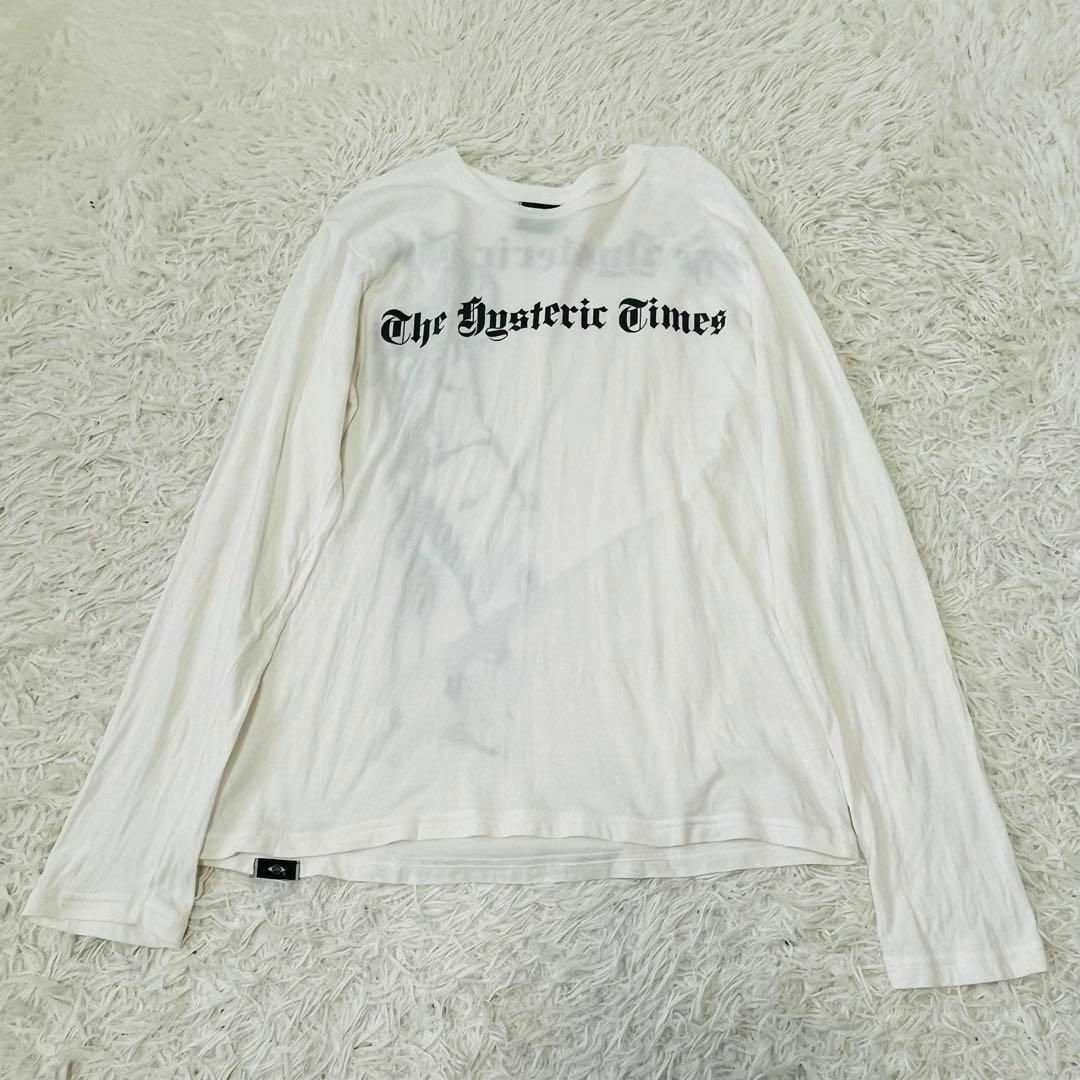 HYSTERIC GLAMOUR - ヒステリックグラマー ヒスガール ロゴ ロン HYSTERIC GLAMOUR - ヒステリックグラマー ヒスガール ロゴ ロン