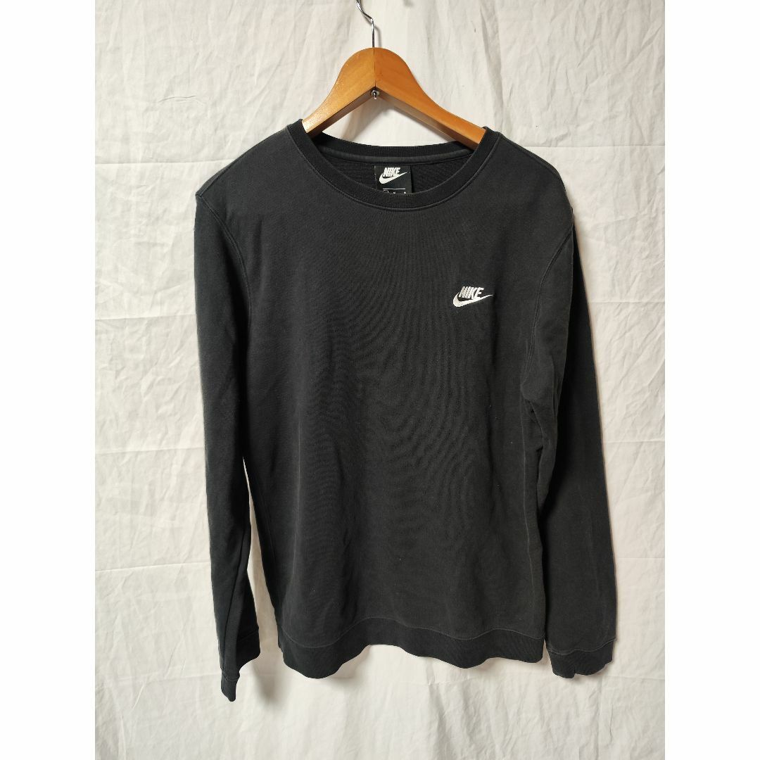 NIKE - NIKE トレーナー スウェット 黒 メンズ Mの通販 by 魔法 NIKE - NIKE トレーナー スウェット 黒 メンズ Mの通販 by 魔法