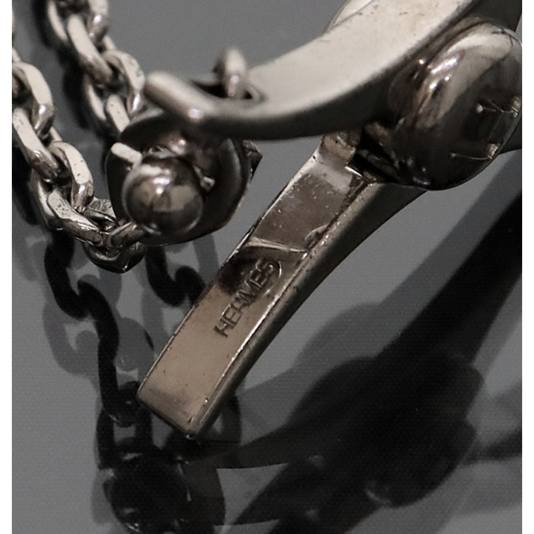 HERMES - 【広尾店】エルメス HERMES グローブホルダー シルバー HERMES - 【広尾店】エルメス HERMES グローブホルダー シルバー