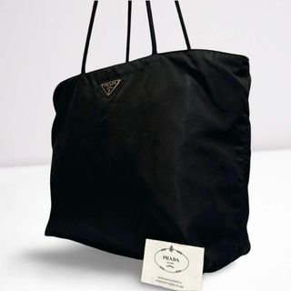 PRADA - PRADA プラダ ロゴジャガード トートバッグ PRADA - PRADA プラダ ロゴジャガード トートバッグ