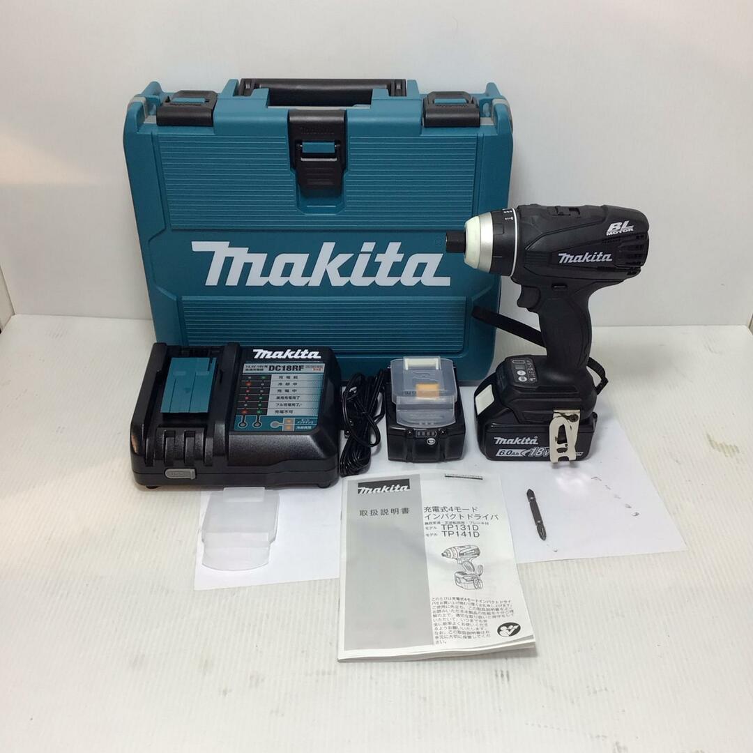 Makita - ΘΘMAKITA マキタ 4モードインパクトドライバ ブラック Makita - ΘΘMAKITA マキタ 4モードインパクトドライバ ブラック