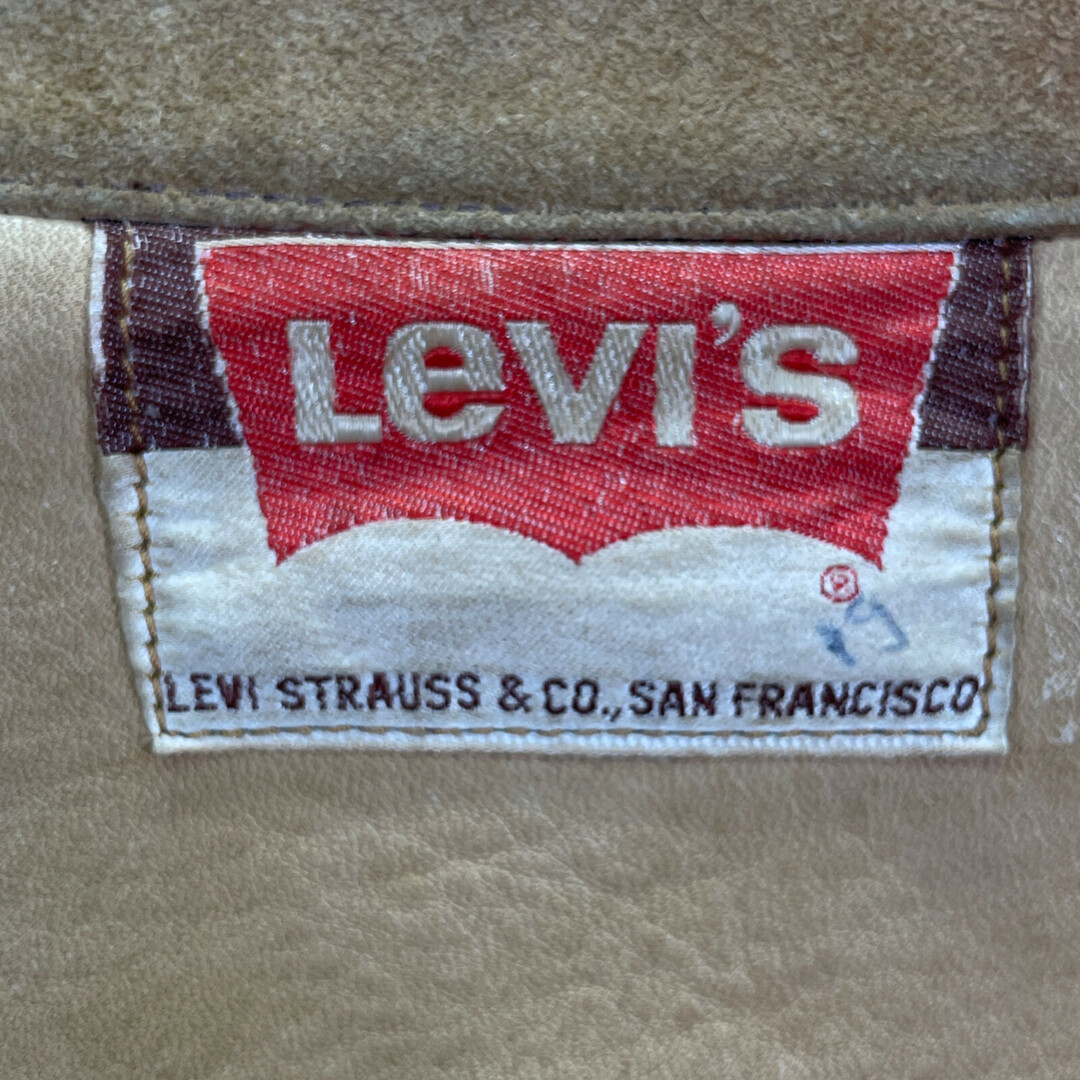 Levi's - リーバイス 60s BIG E スウェード 3rdトラッカー Levi's - リーバイス 60s BIG E スウェード 3rdトラッカー