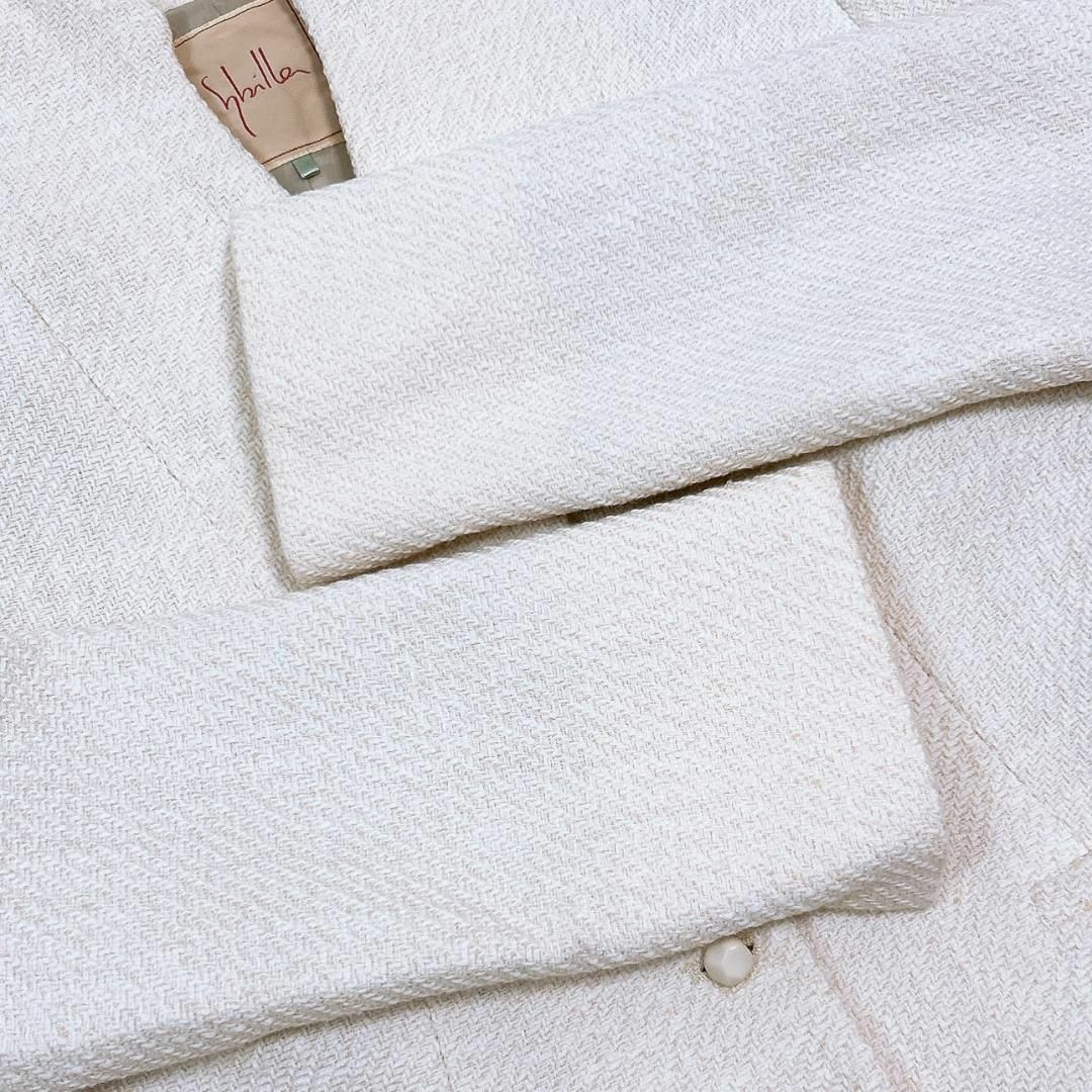 Sybilla - 【美品】シビラ 薄手ツイード ロングスカート Sybilla - 【美品】シビラ 薄手ツイード ロングスカート