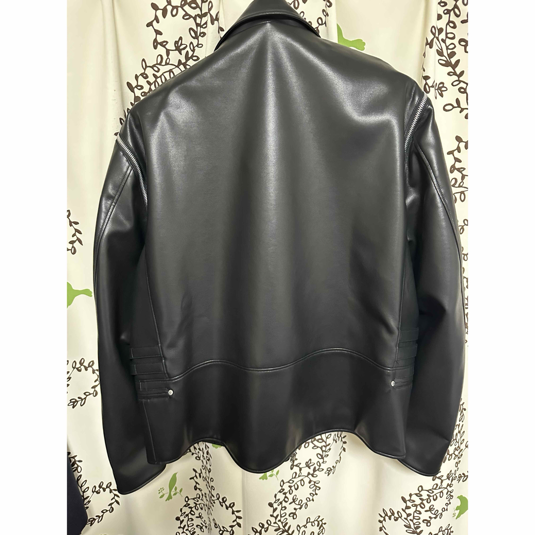 GU - GU×UNDERCOVER ライダースジャケット タグなし 2way XXLの GU - GU×UNDERCOVER ライダースジャケット タグなし 2way XXLの