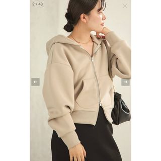 Plage - 未使用タグ付き Plage Li/Ny WAFFLE フーディ◇の通販 Plage - 未使用タグ付き Plage Li/Ny WAFFLE フーディ◇の通販
