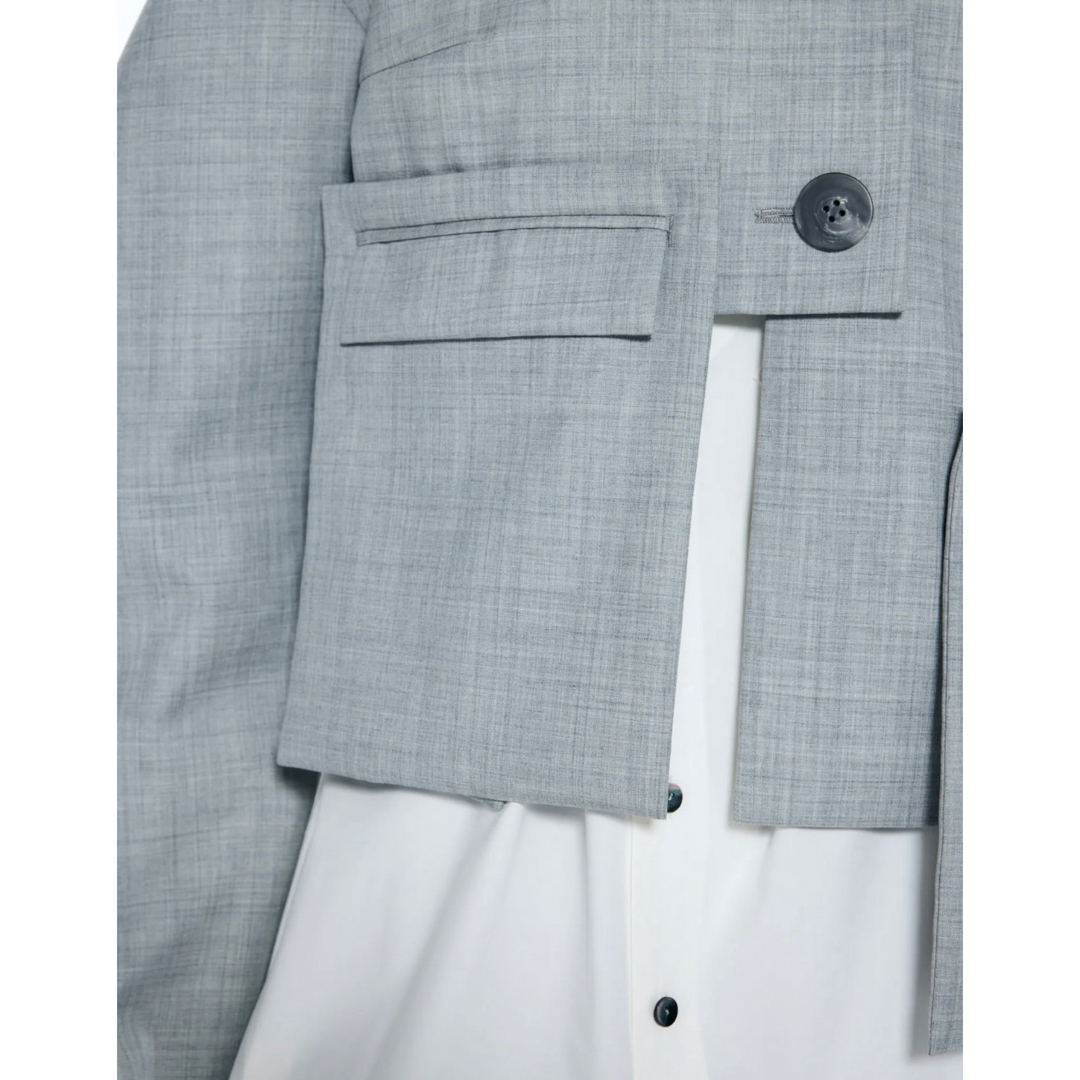 ENFOLD - 新品ENFOLD SOUTIEN-COLLAR SHORT-JACKET 36の通販 by ENFOLD - 新品ENFOLD SOUTIEN-COLLAR SHORT-JACKET 36の通販 by