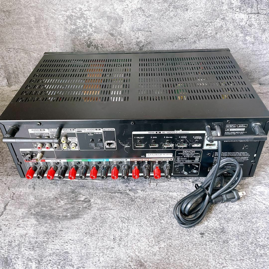 ジャンク DENON AVアンプ Bluetooth AVR-X1400Hの通販 by ジャンク DENON AVアンプ Bluetooth AVR-X1400Hの通販 by