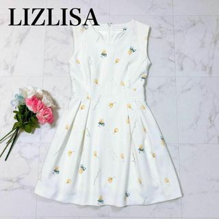 LIZ LISA - 【新品】Salon de Fraise柄ワンピースの通販 by kuma LIZ LISA - 【新品】Salon de Fraise柄ワンピースの通販 by kuma
