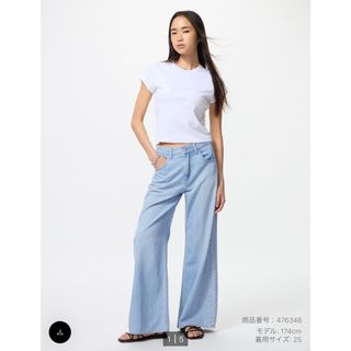 UNIQLO - ユニクロ UNIQLO デニム ジーンズ ジーパン UJ S001の UNIQLO - ユニクロ UNIQLO デニム ジーンズ ジーパン UJ S001の