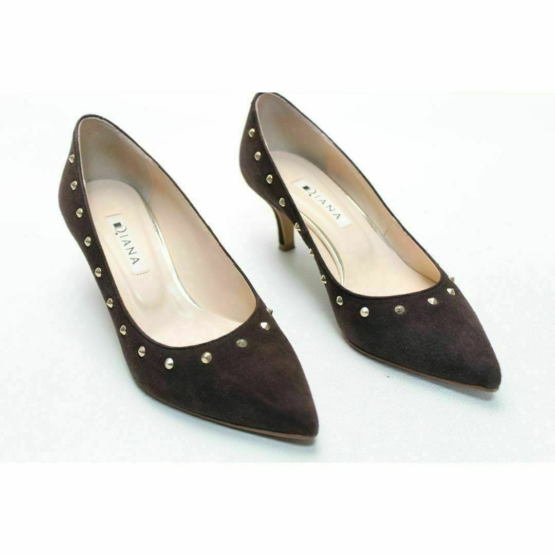 DIANA - 29□DIANA ダイアナ 本革スタッズパンプス(22.5cm)美 DIANA - 29□DIANA ダイアナ 本革スタッズパンプス(22.5cm)美