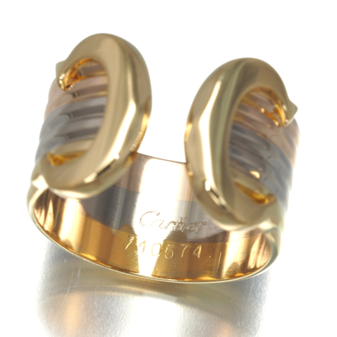 Cartier - カルティエ リング 2C ドゥーブルC C2 スリーカラー Cartier - カルティエ リング 2C ドゥーブルC C2 スリーカラー