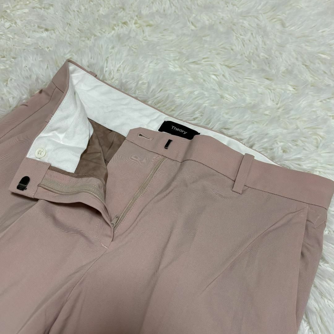 Theory - 【美品】セオリー センタープレス クロップド Theory - 【美品】セオリー センタープレス クロップド