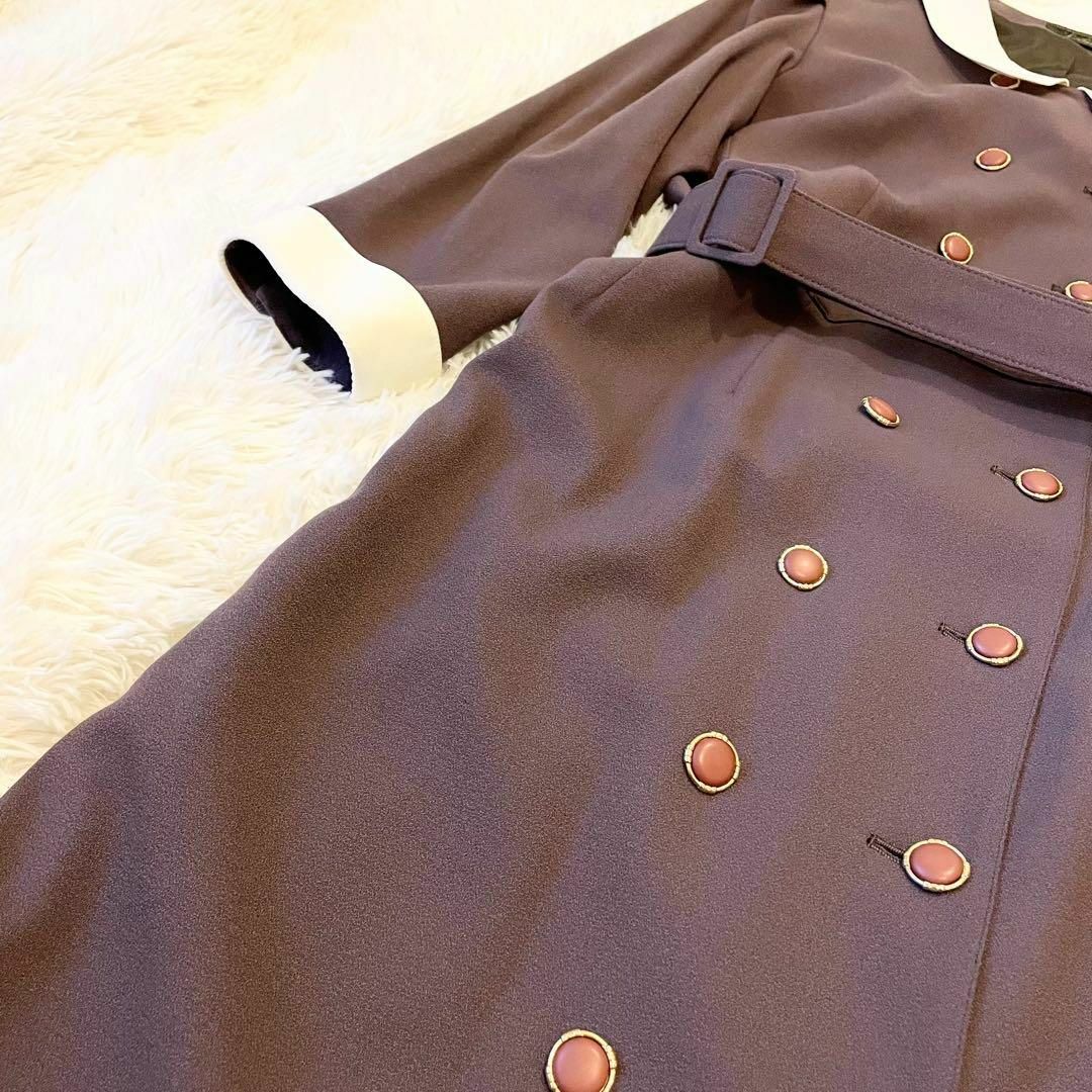 leilian - 美品☆レリアン 長袖ワンピース 大きいサイズ XL 白襟 leilian - 美品☆レリアン 長袖ワンピース 大きいサイズ XL 白襟