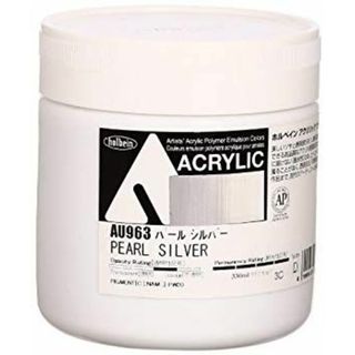 ホルベイン アクリル絵具 アクリリックカラー パールシルバー AU963 330ml khxv5rg(絵の具/ポスターカラー)
