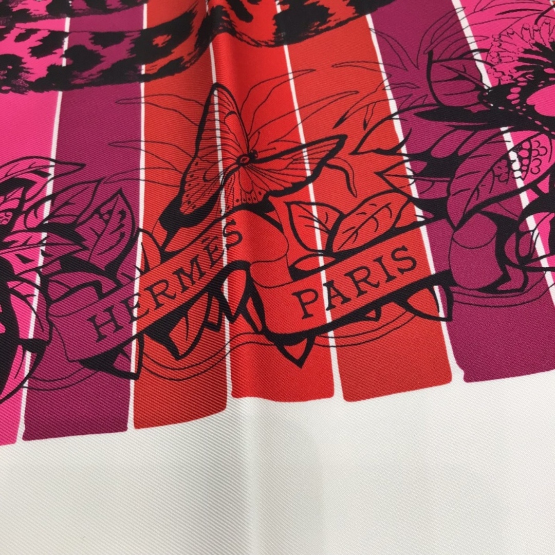 HERMES - エルメス HERMES カレ90 総柄 シルク レディース HERMES - エルメス HERMES カレ90 総柄 シルク レディース