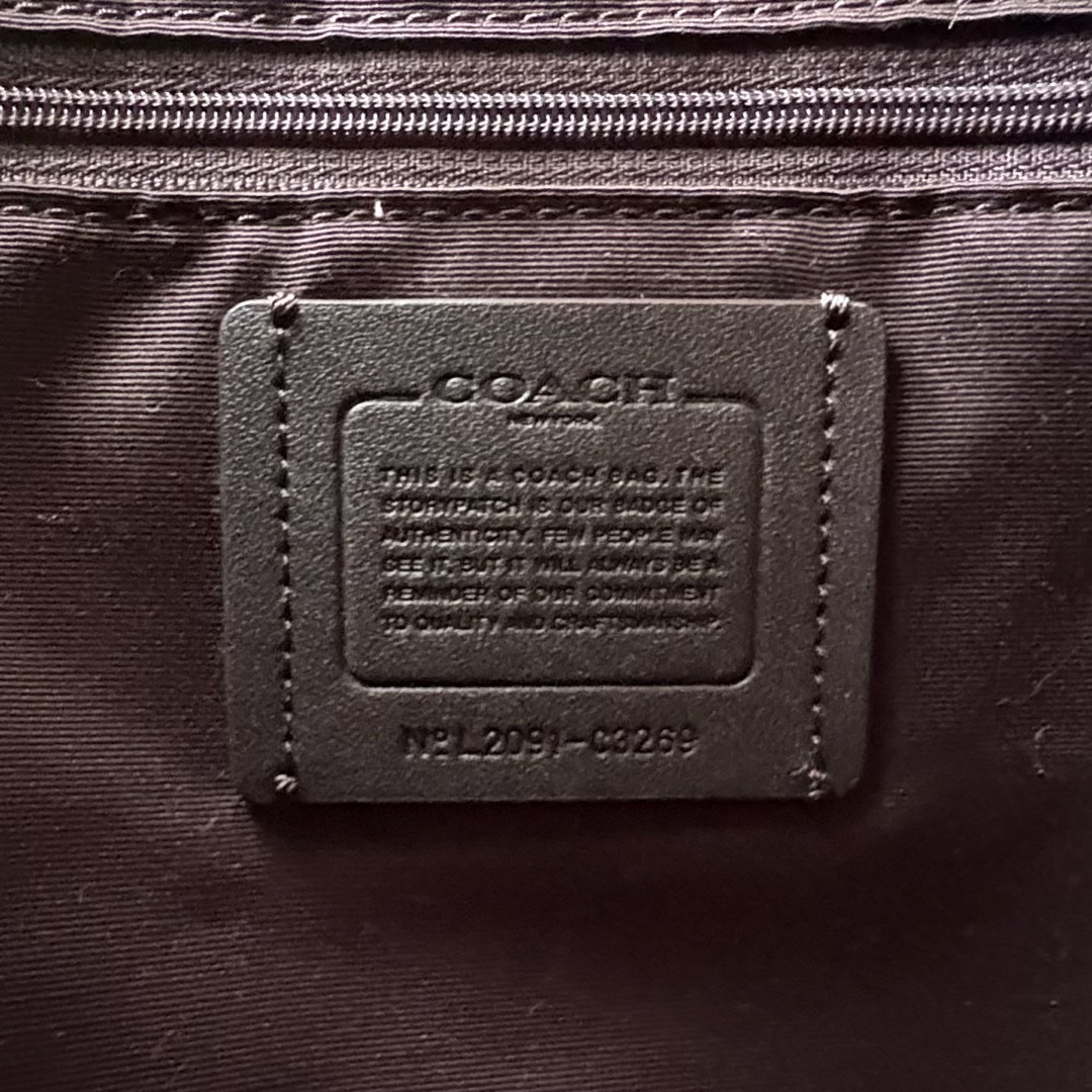 COACH - 【極美品】COACH ヴァルダッフル ホースロゴ デニム COACH - 【極美品】COACH ヴァルダッフル ホースロゴ デニム