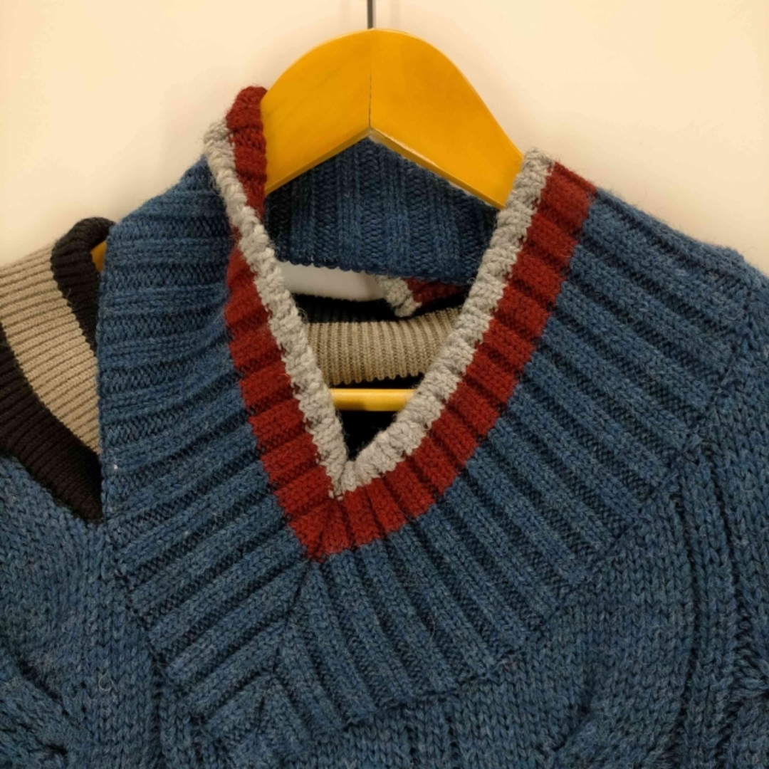 kolor - kolor(カラー) 21AW CRAZY PATTERN KNIT メンズの通販 kolor - kolor(カラー) 21AW CRAZY PATTERN KNIT メンズの通販
