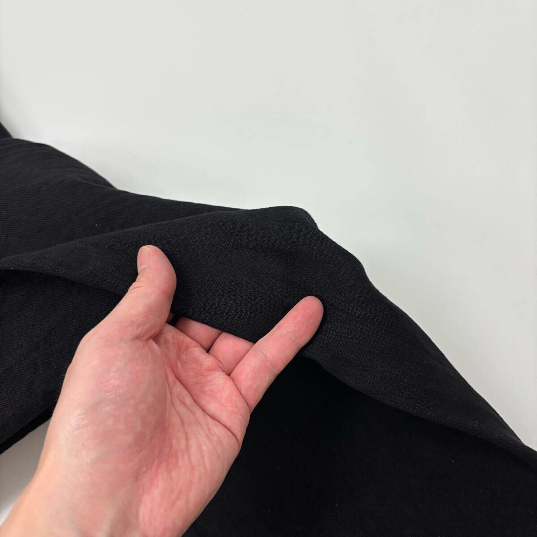 COMOLI - 25ss 新品 COMOLI デニム ベルテッド パンツ ブラック COMOLI - 25ss 新品 COMOLI デニム ベルテッド パンツ ブラック