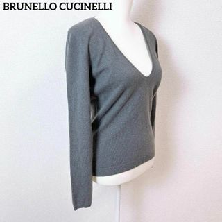 BRUNELLO CUCINELLI - ブルネロクチネリ カシミヤ100% ニット BRUNELLO CUCINELLI - ブルネロクチネリ カシミヤ100% ニット